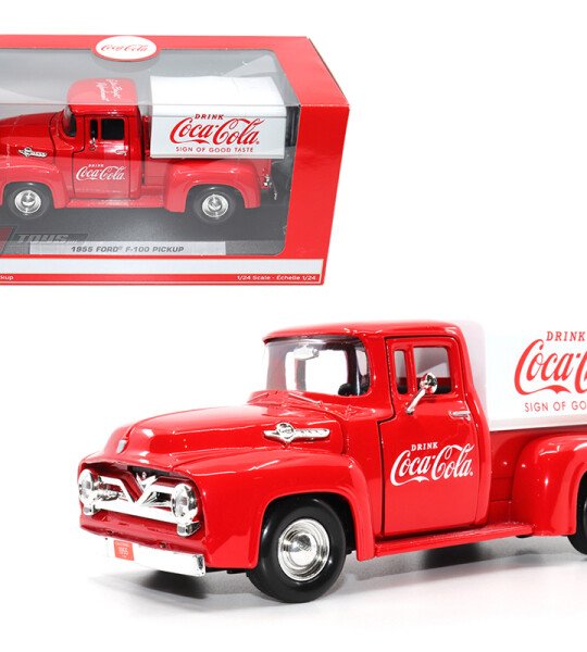 Motor City Classics 1:24 1955 Ford F-100 Pickup Coca-Cola Tarpaulin