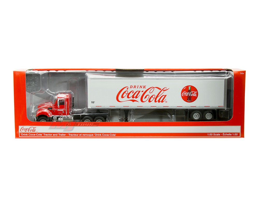 Motor City Classics 1:50 ‘Drink Coca-Cola’ Tractor and Trailer 53′ – Long Haul Truckers - TRAILER