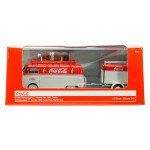 Motor City Classics 1:43 Coca-Cola 1960 Volkswagen Kombi T1 with Trailer
