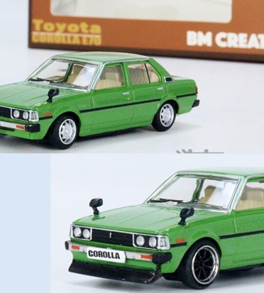 MODELO ESCALA 1/64 TOYOTA COROLLA E70 - JAPAN