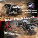 DEERC 207E High Speed Remote Control Truck, Brushless Motor PICKUP JEEP RADIO CONTROL 4X4