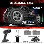 DEERC 207E High Speed Remote Control Truck, Brushless Motor PICKUP JEEP RADIO CONTROL 4X4