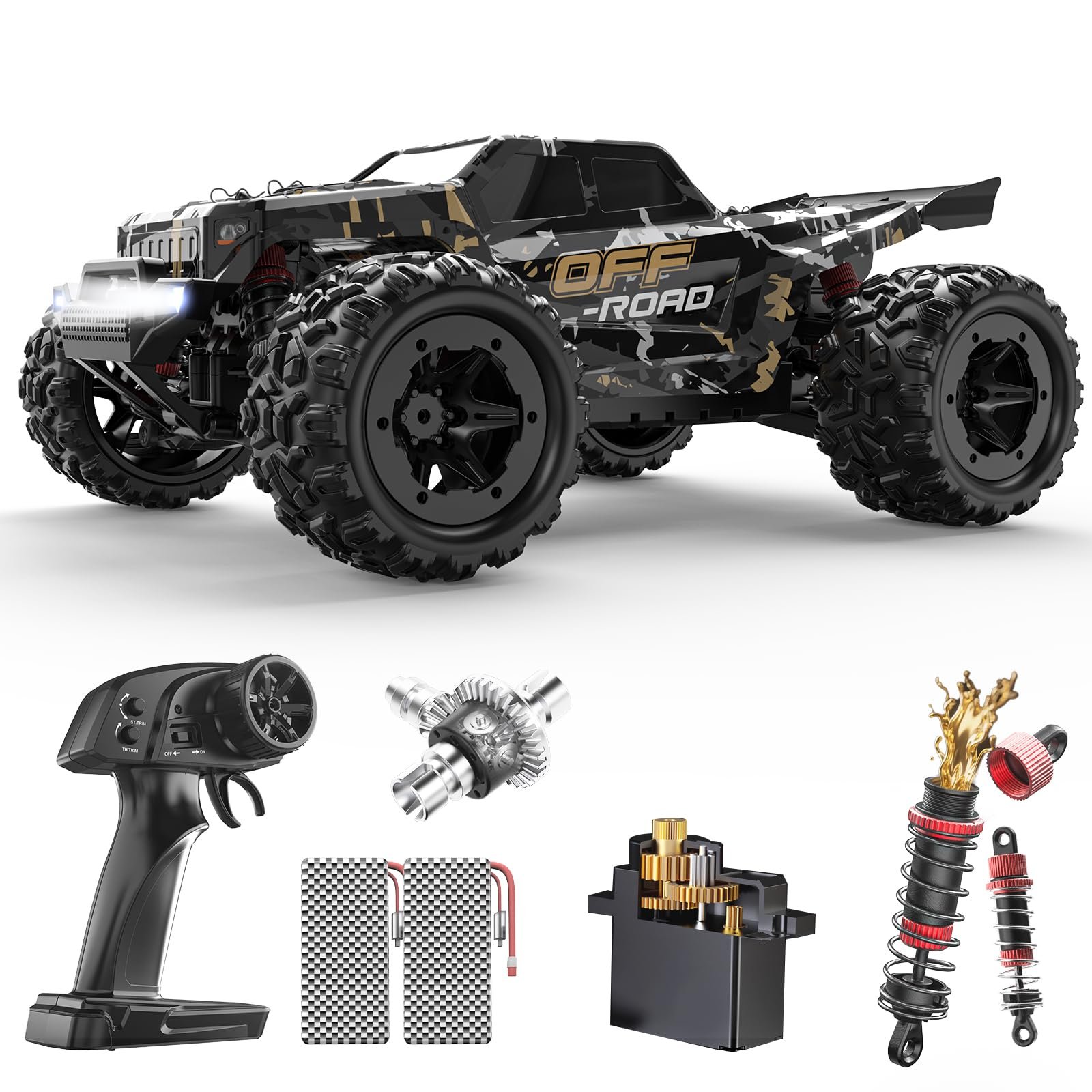 DEERC 9309E 4WD High Speed Off-Road Remote Control Truck PICKUP RADIO CONTROL 4X4