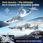 DEERC F35 4CH brushless motor, remote control aircraft - AVION JET F35 RADIO CONTROL