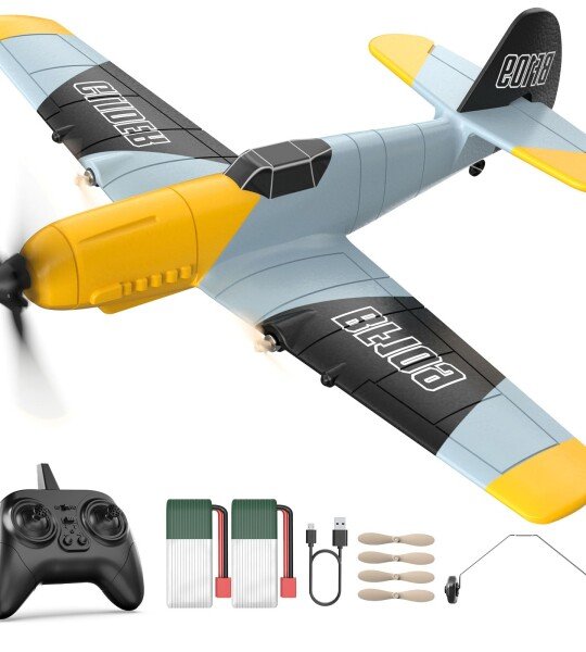 DEERC Z61 3CH BF109 Remote Control Aircraft - AVION Messerschmitt ALEMAN RADIO CONTROL