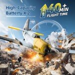 DEERC Z61 3CH BF109 Remote Control Aircraft - AVION Messerschmitt ALEMAN RADIO CONTROL