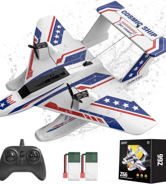 DEERC Z66 3CH amphibious remotely piloted aircraft - AVION ANFIBIO RADIO CONTROL