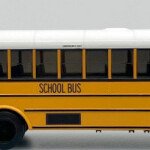 BUS ESCOLAR  CE Model School Bus  Electric Version ESCALA 1/50 International Corporation