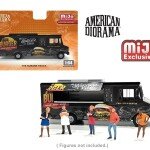 American Diorama 1:64 Food Truck The Burger Truck – Limited Edition MiJo Exclusives - diorama de camion hamburguesa
