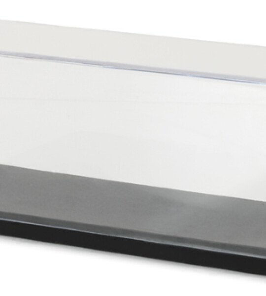 EXHIBIDOR ACRILICO  Acrylic Display Case with Plastic Base for 1:43 Scale Cars - VITRINA INDIVIDUAL