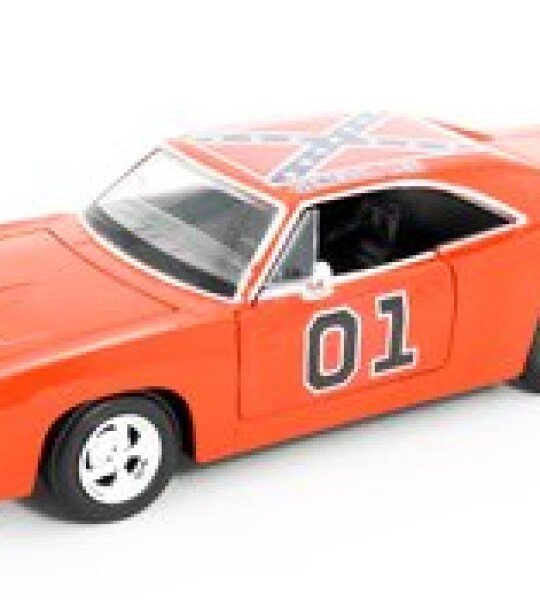 1:25 1969 Dodge Charger R/T "General Lee" (Orange) DUQUES DE HAZZARD COUNTY