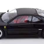 MODELO ESCALA 1/18 Ferrari F40 year 1987 black / Red seats 1:18 KK-Scale - EN NEGRO Y ROJO FERRARI