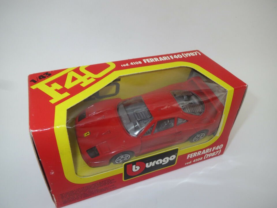 Ferrari F40 Burago 1/24 Modell (Gebraucht) in Aarberg für CHF 1 - mit