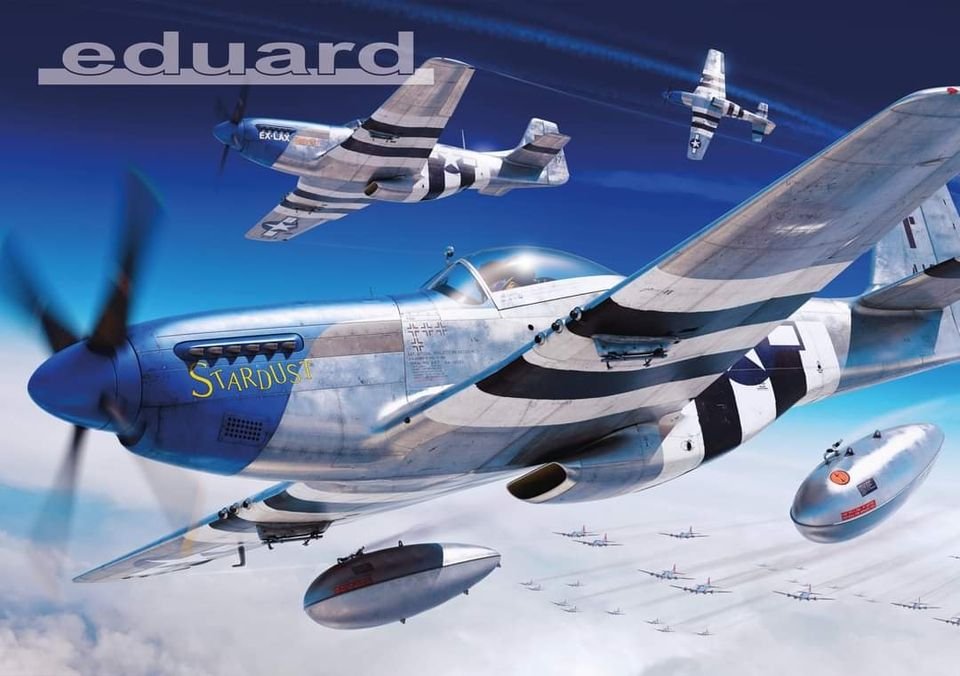 MODELO ESCALA 1/48 MUSTANG P51D TOP GUN 2 PARA ARMAR A ESCALA
