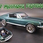 MODELO PARA ARMAR A ESCALA 1:25 1967 Ford Mustang Fastback GT