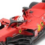 MODELO ESCALA 1/18 HOT WHEELS ELITE SF1000 TUSCAN GP FERRARI S VETTEL FORMULA 1