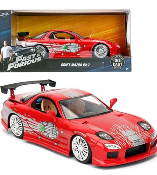 MODELO ESCALA 1/24 Fast and the Furious 8 1993 Mazda RX-7