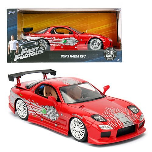 MODELO ESCALA 1/24 Fast and the Furious 8 1993 Mazda RX-7