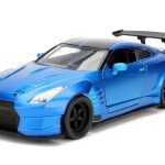 MODELO ESCALA 1/24 Fast and Furious Brian's Nissan GT-R R35 Ben Sopra