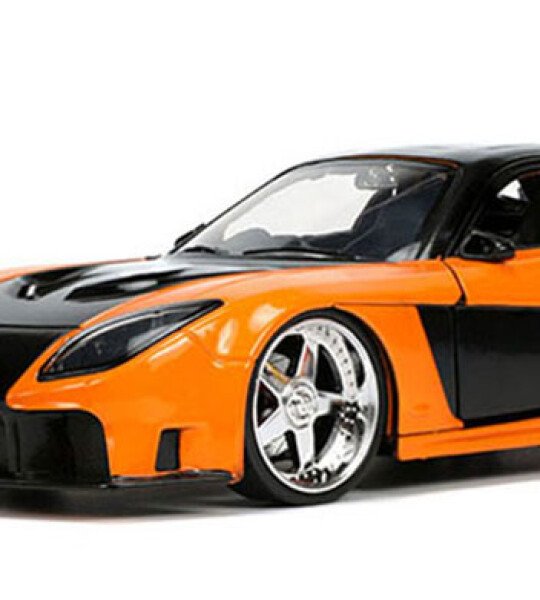 MODELO Jada 1:24 1995 Mazda RX-7 Widebody With Han Figure Tokyo Drift- The Fast & Furious – HAN RAPIDO Y FURIOSO