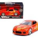 MODELO ESCALA 1/24 Fast and Furious Orange Julius's Mazda RX-7
