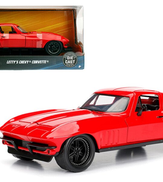 MODELO ESCALA 1/24 Fast and Furious 8 Letty's Chevy Corvette