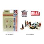 MODELO ESCALA 1/64 Race Day 2 - 6 Piece Diecast Figurine Set  Models by American Diorama - FIGURAS