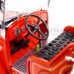 MODELO ESCALA 1/24 1941 GMC Fire Engine Red with Accessories Diecast Model Car - CAMION BOMBERO