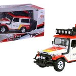 MODELO ESCALA 1:24 PTM Off Road Toyota FJ40 Land Cruiser TRD Livery