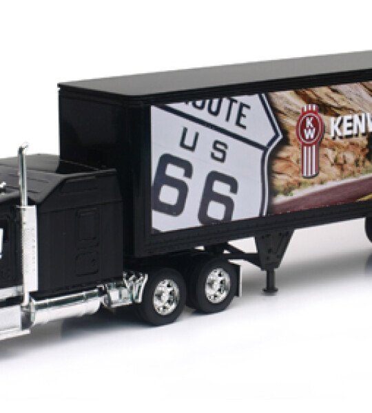 MODELO ESCALA 1/32 Scale  Kenworth W900 Tractor with Route 66 Graphics
