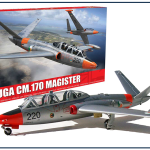 MODELO FOUGA MAGISTER ESCALA 1/72 CM 170