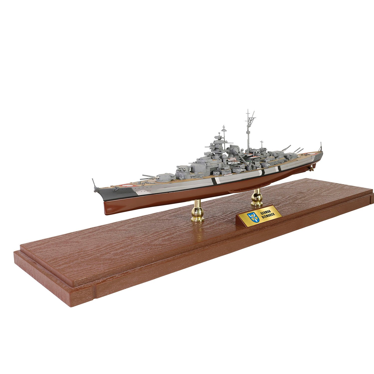 BARCO ACORAZADO A ESCALA 1/700 Bismarck, Full hull version Battle of the Denmark Strait, May 1941 GERMANY - FORCES VALOR