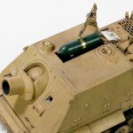 TANQUE ESCALA 3Sturmmorserwagen 606/4 Mit 38cm RW 61 L/3.5 "Sturmtiger"  CON FIGURAS MET DE ADOLF HITLER Y ROMMEL FORCES