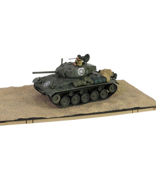 TANQUE ESCALA 1/32 M24 Chaffee medium tank Company D, 36th Tank Battalion, 8th Armored Division, Rheinberg, FORCES