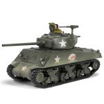 TANQUE A ESCALA 1/64 U.S. Sherman M4A3(76) METALICO REPLICA ORIGINAL FABRICA - FORCES OF VALOR