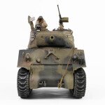 TANQUE ESCALA 1/32 Sherman M4A3 (76), VVSS "Black Panthers", 761st Tank Battalion, Task Force Rhine, Germany 1945 FORCES