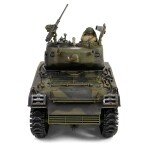 TANQUE ESCALA 1/32 Sherman M4A3 (76), VVSS "Black Panthers", 761st Tank Battalion, Task Force Rhine, Germany 1945 FORCES