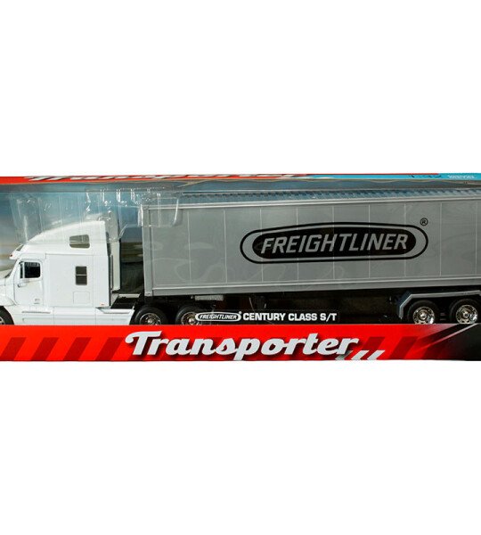 MODELO ESCALA 1:32 Freightliner Century Class S/T (White) Container – Transporter