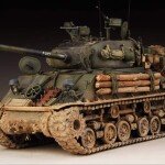 MODELO A ESCALA 1/35 DEL TANQUE M4A3E8 SHERMAN FURY US ARMY