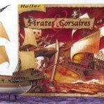 VELERO PARA ARMAR A ESCALA 1/200 DE PIRATAS Y CORSARIOS DE HELLER FRANCIA