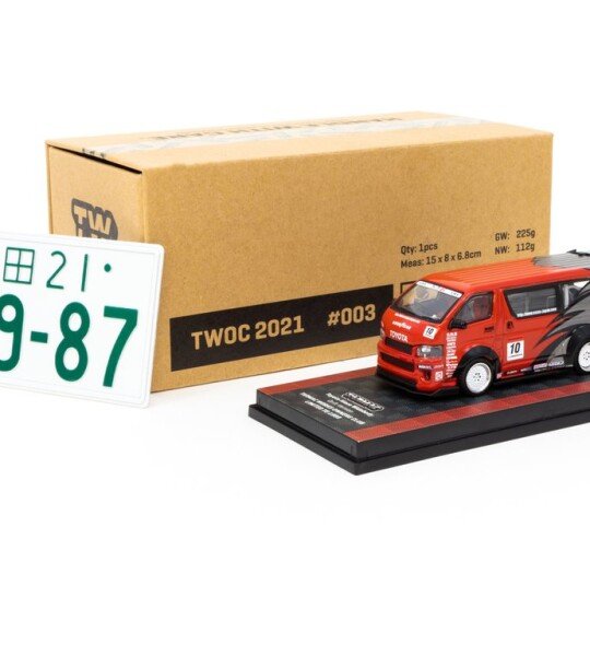 MODELO ESCALA 1/64 Toyota Hiace Widebody Drift Version - MICROBUS