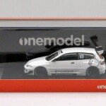 MODELO ESCALA 1/64 Honda Civic EG6 Rocket Bunny Pandem White