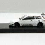 MODELO ESCALA 1/64 Honda Civic EG6 Rocket Bunny Pandem White