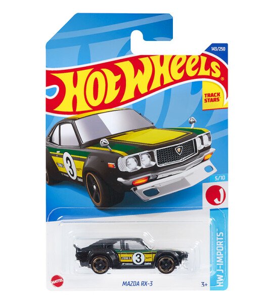 Hot Wheels 1:64 Basico Mazda RX3 #3 – Green