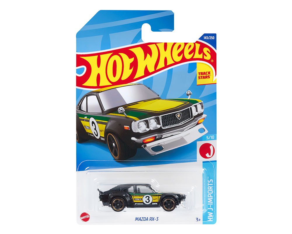 Hot Wheels 1:64 Basico Mazda RX3 #3 – Green