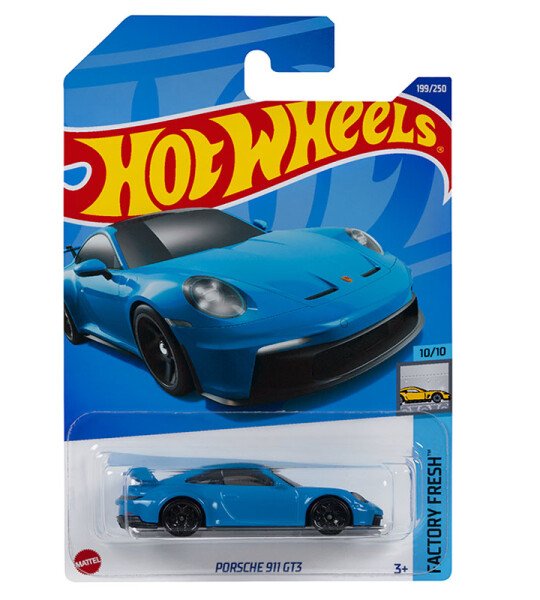 Hot Wheels 1:64 Basico Porsche 911 GT3 – Blue