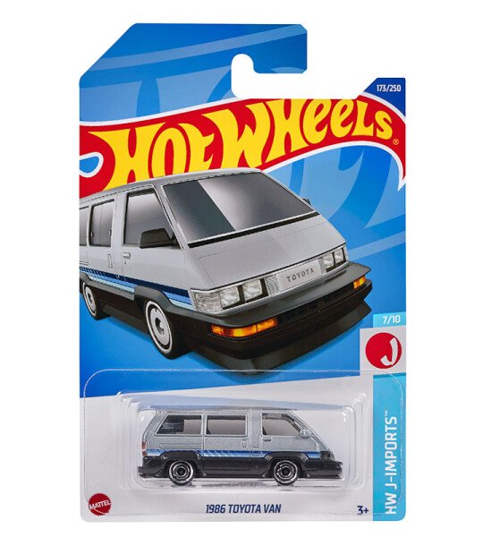 Hot Wheels 1:64 Basico Toyota Van Classic – Silver