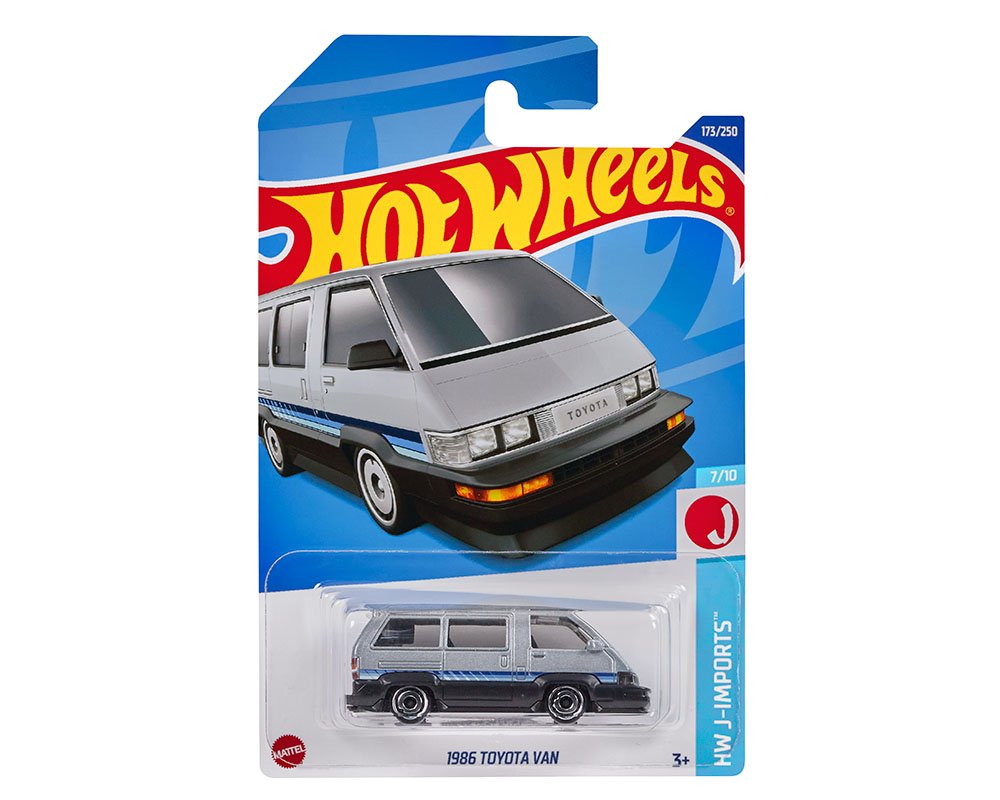 Hot Wheels 1:64 Basico Toyota Van Classic – Silver