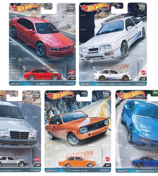 Hot Wheels 1:64 Car Cultures 2023 C Case Canyon Assortment - SERIE DEL GRAN CAÑON