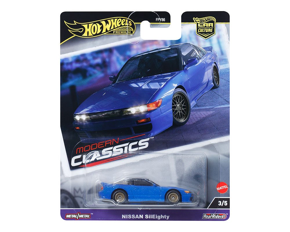 Hot Wheels 1:64 Car Culture 2024 E – Nissan SilEighty – Modern Classics